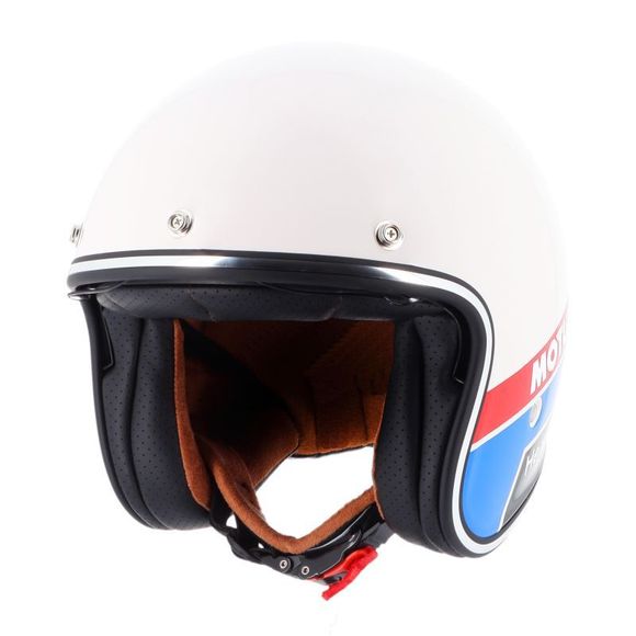 Helstons RACING-OIL jet helmet - Blue / RedRef: HS1340
