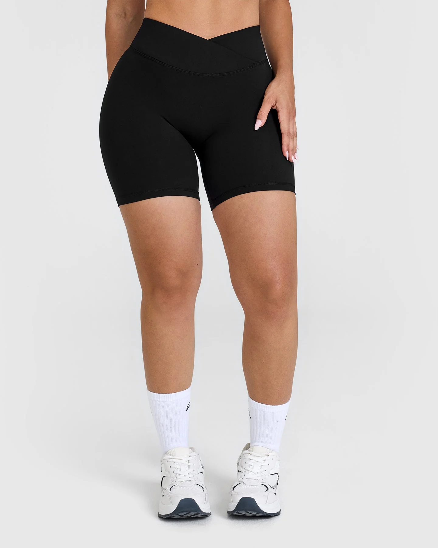UnifiedMove™ Wrap Shorts White Logo 6