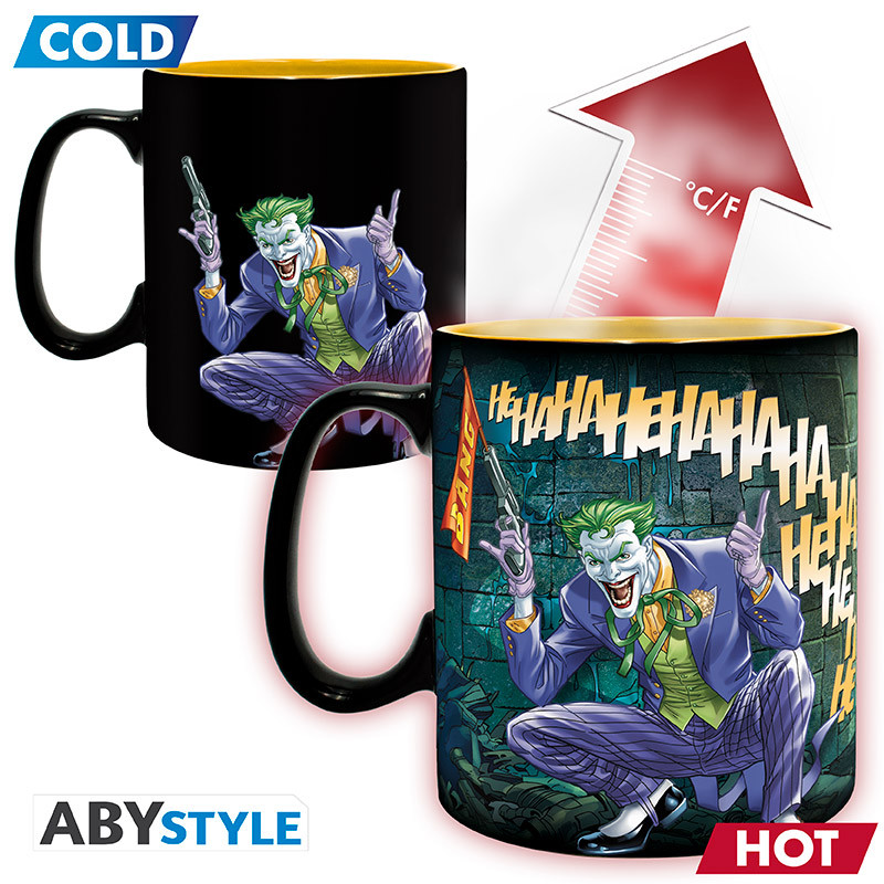 DC COMICS Mug Heat Change Batman & Joker