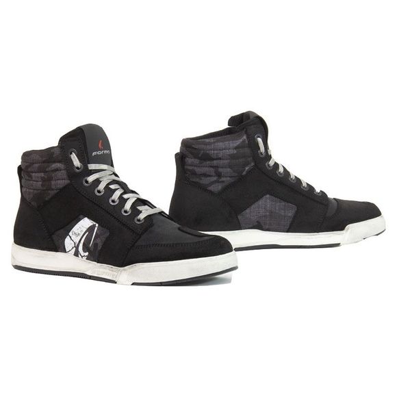 Forma Motorcycle Riding Shoes GROUND DRY WATERPROOF - Black/CamouflageRef: FM0323