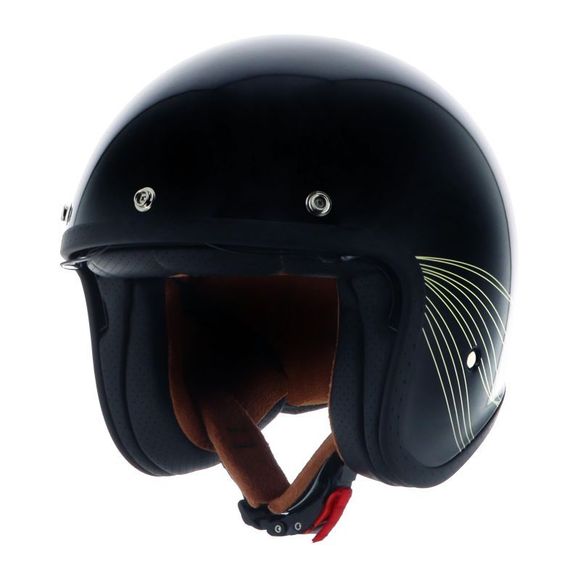 Helstons LEO jet helmet - BlackRef: HS1345