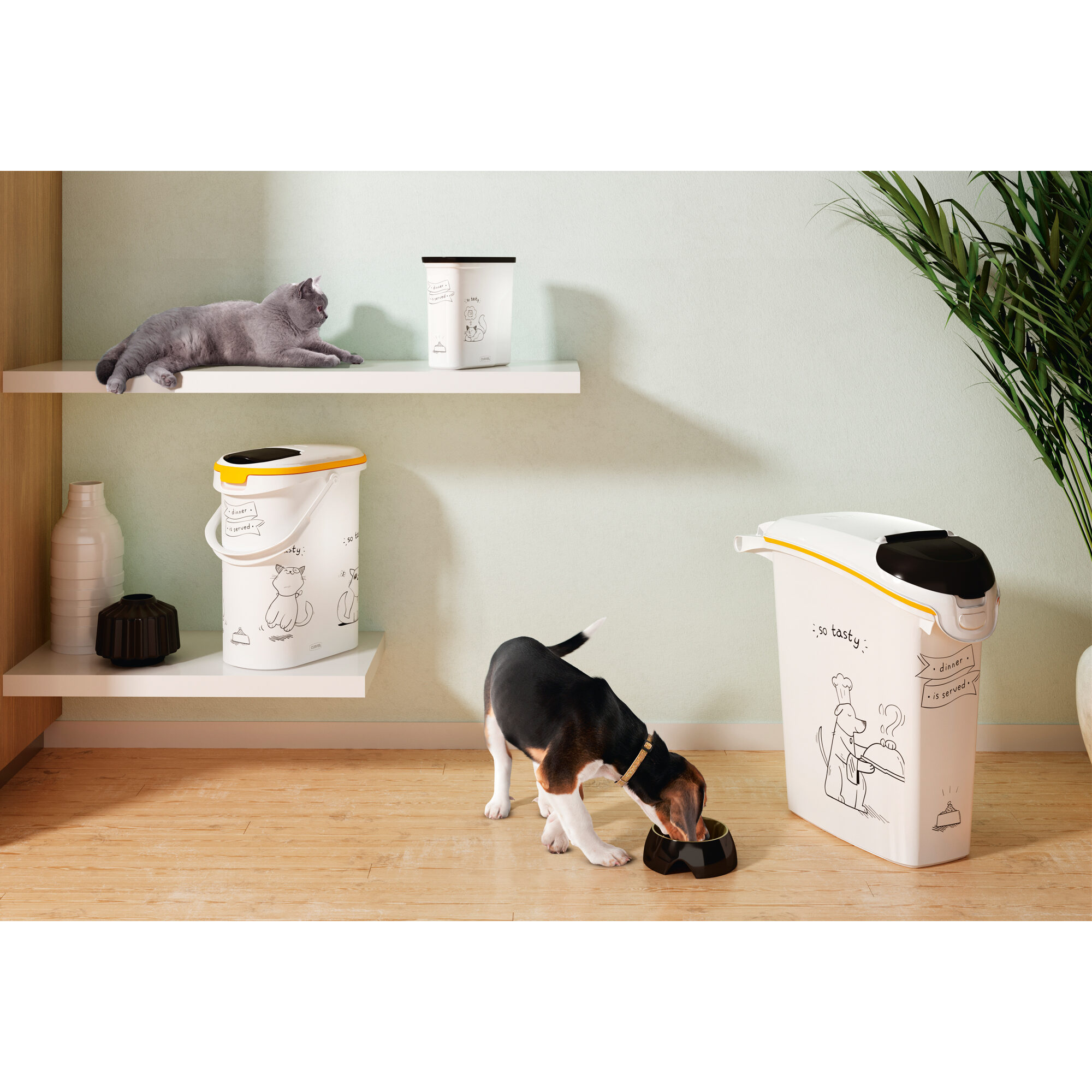 Curver Food Container for Cats - 10L