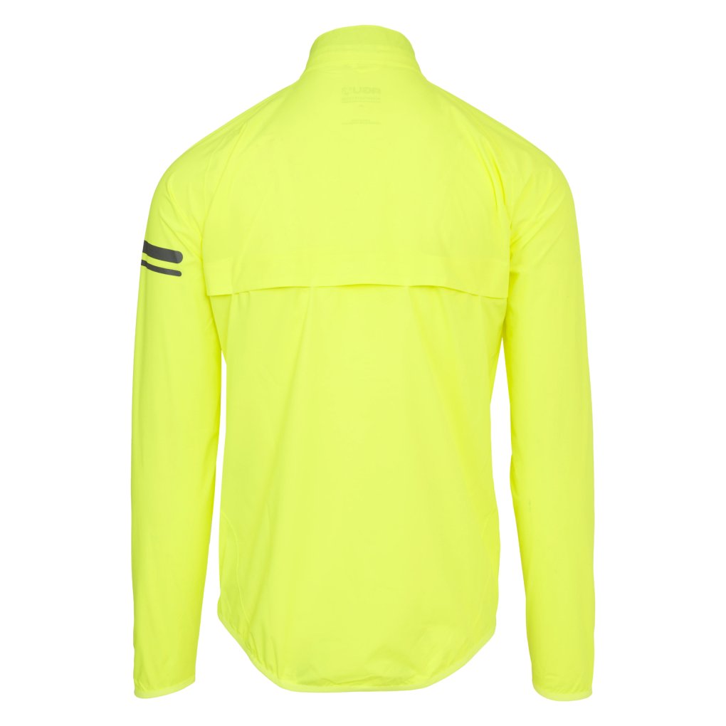 AGU Essential Rain Jacket II Men - hi-vis neon yellow