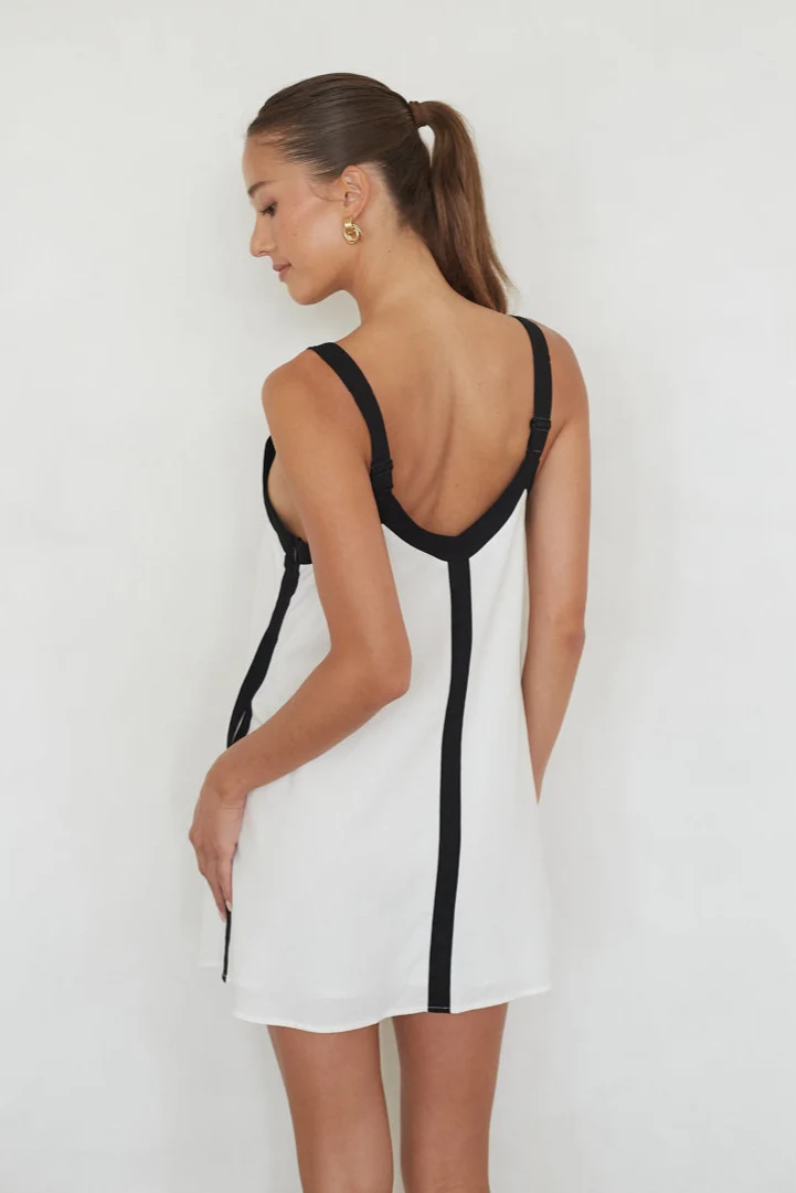 Oak Shift Mini Dress