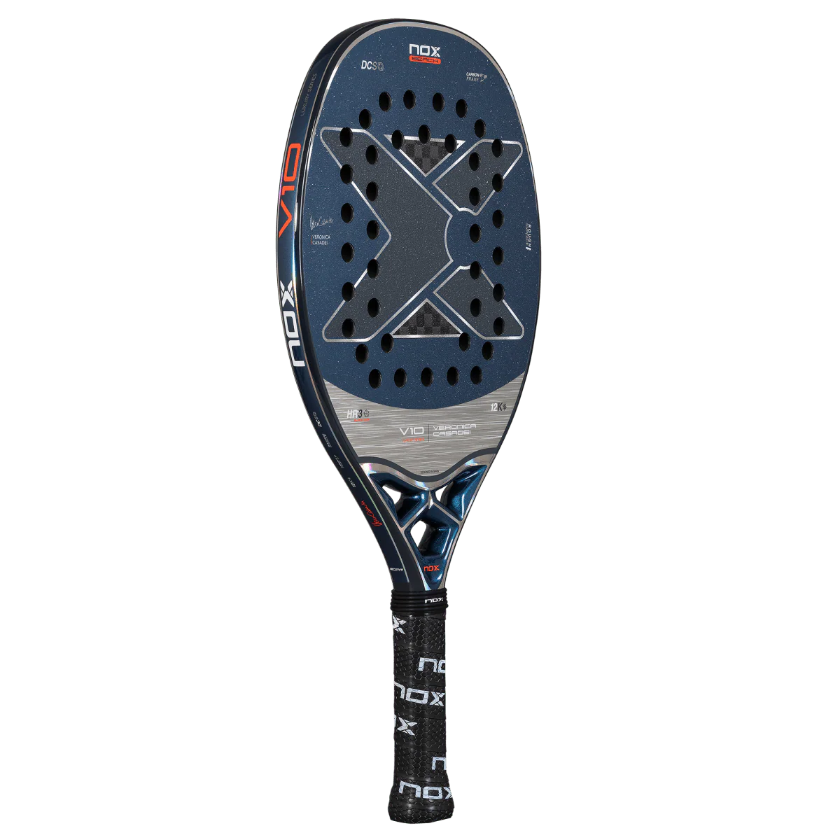 V10 Luxury 2025 beach tennis racket. Veronica Casadei's racket