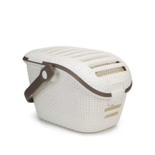 Curver Petlife Travel Basket - White