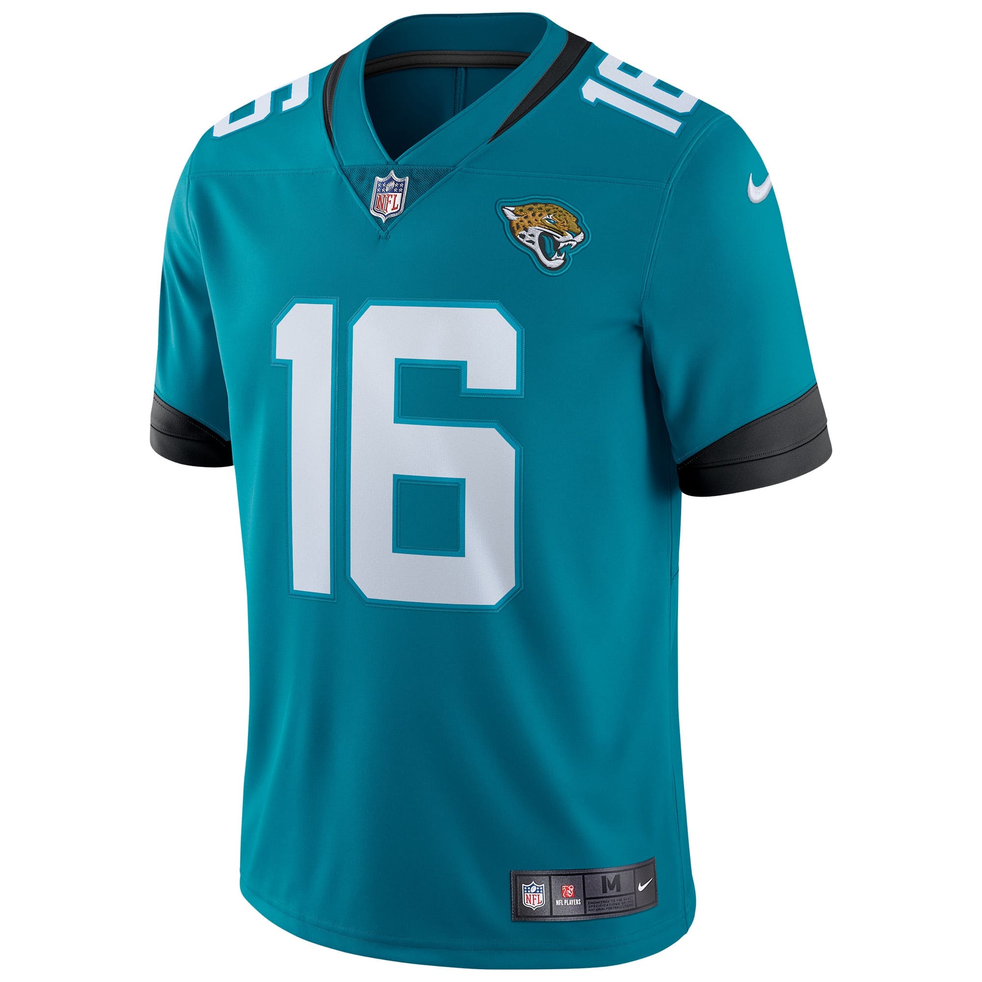 Trevor Lawrence #16 Jacksonville Jaguars Nike Vapor Limited NFL Jersey Alternate Teal
