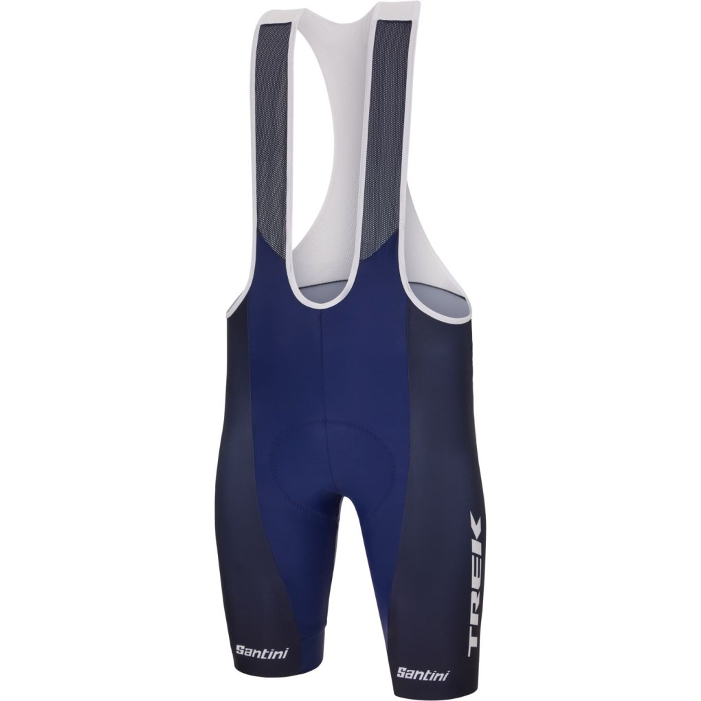 Santini Trek Factory Racing 2025 Bib Shorts Men RE1075FB25XC - blu nautica NT