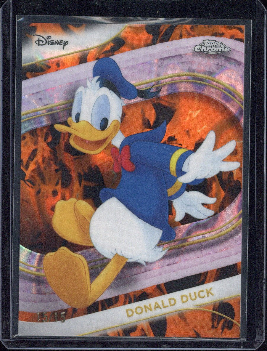 2025 Topps Chrome Disney Donald Duck /15 #34