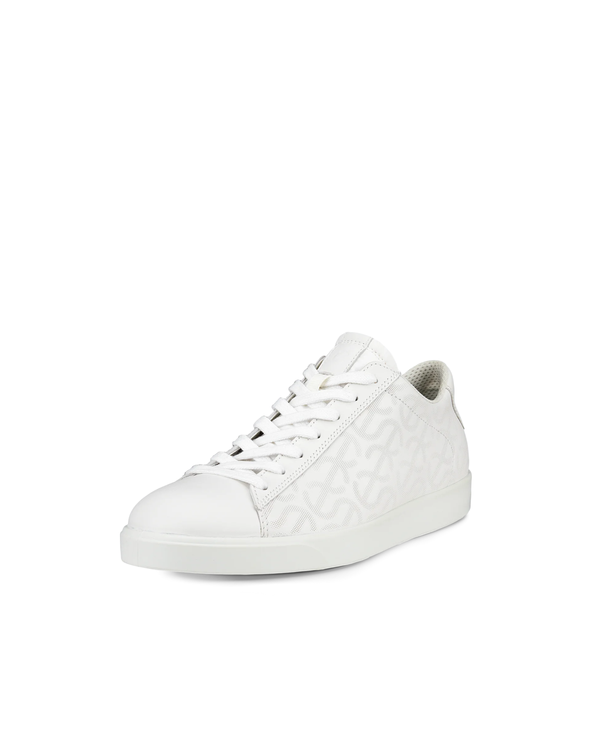ECCO STREET LITE W Damen Ledersneaker Weiß