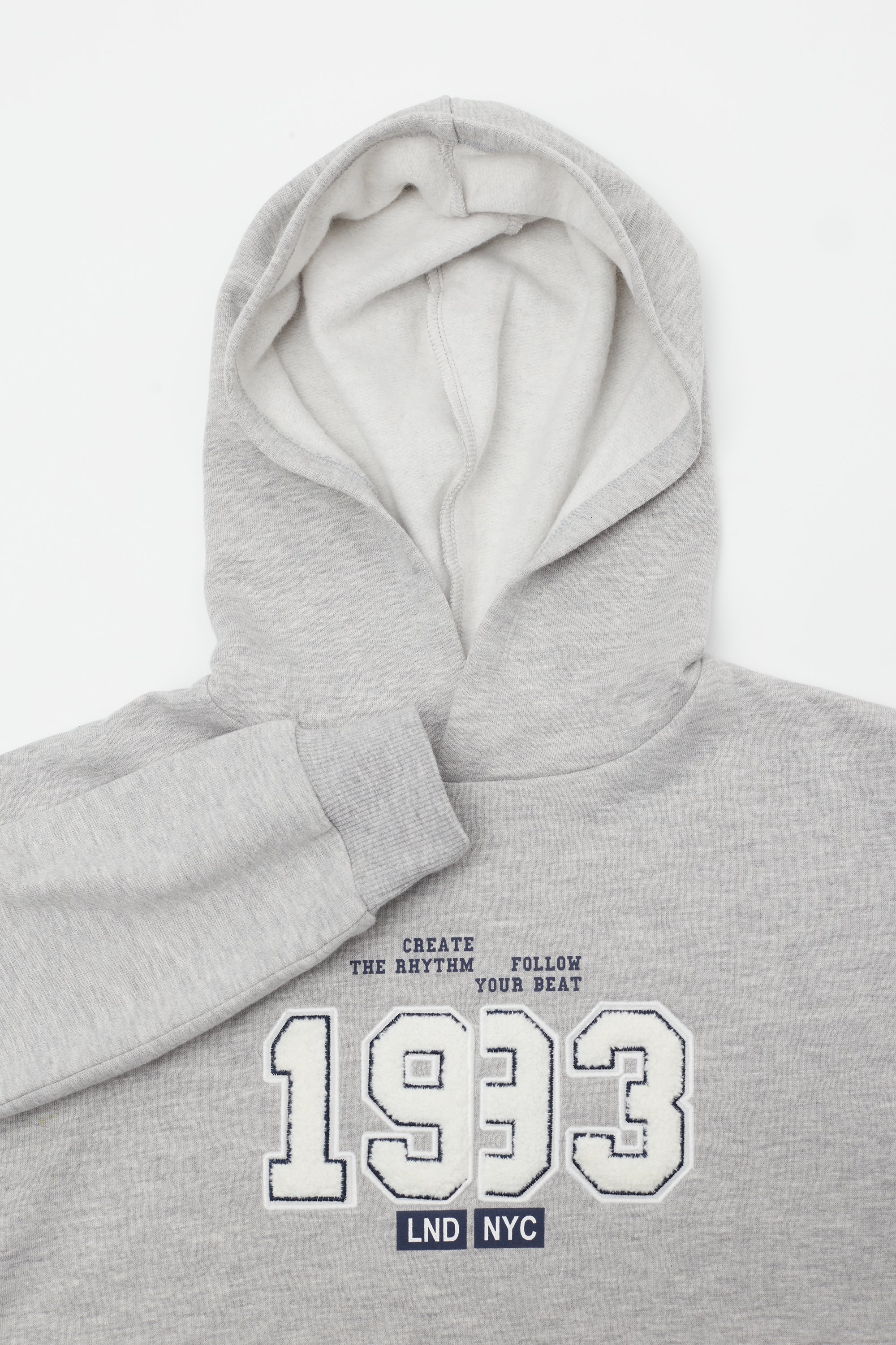 Boys’ Thick Hoodie with Print