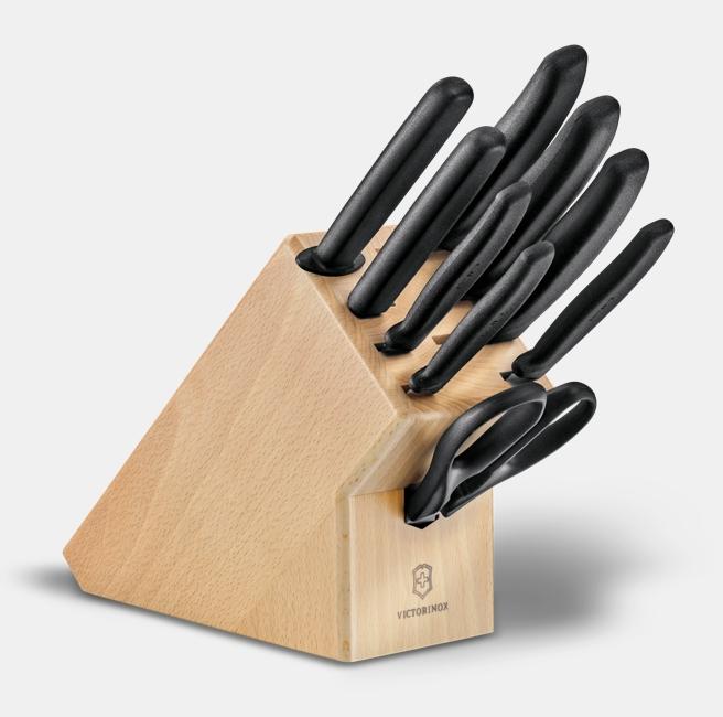 Classic Cutlery Block, 9 Pieces, 22 cm