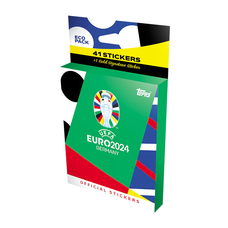 Official Euro 2024 Sticker Collection - Eco Pack