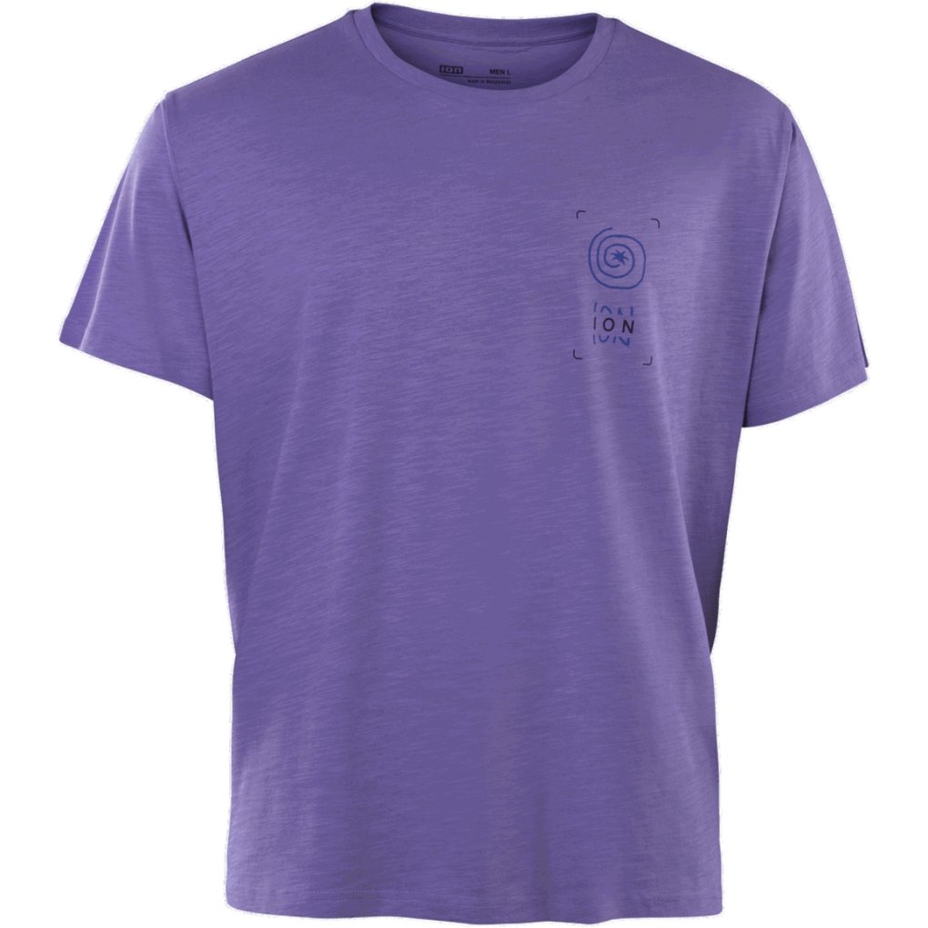 ION Addicted Short Sleeve Tee Men - Lilac Petals