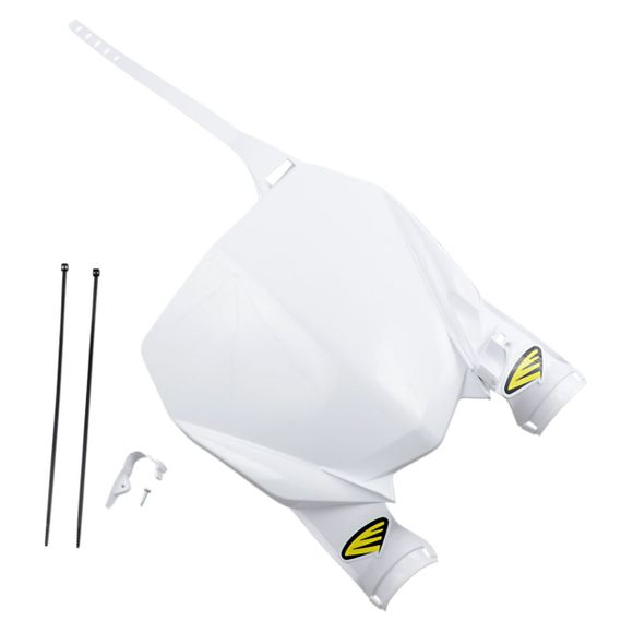 CYCRA white front plateRef: 0520-2504 / 05202504