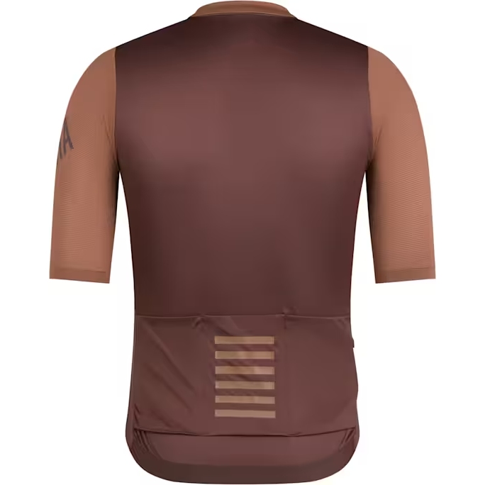 Rapha Pro Team Training Short Sleeve Jersey Men - chestnut brown/walnut brown