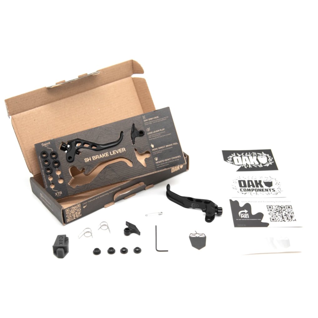 OAK Components SH Lever Blade Set - Shimano - black