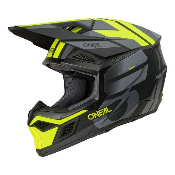 Casque cross O'Neal 3SRS - RIDE 2025 - Noir / GrisRef : OL2200