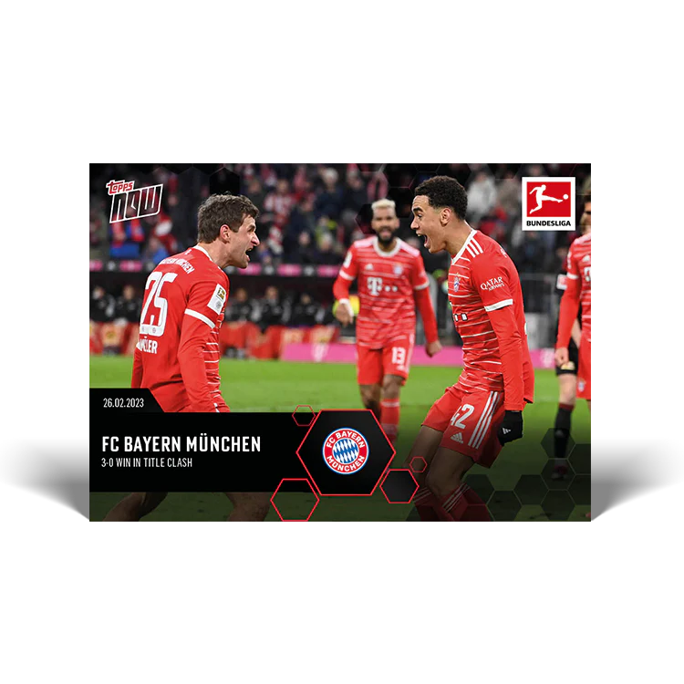 Topps UK - 3-0 win in title clash - Bundesliga TOPPS NOW® Card #147