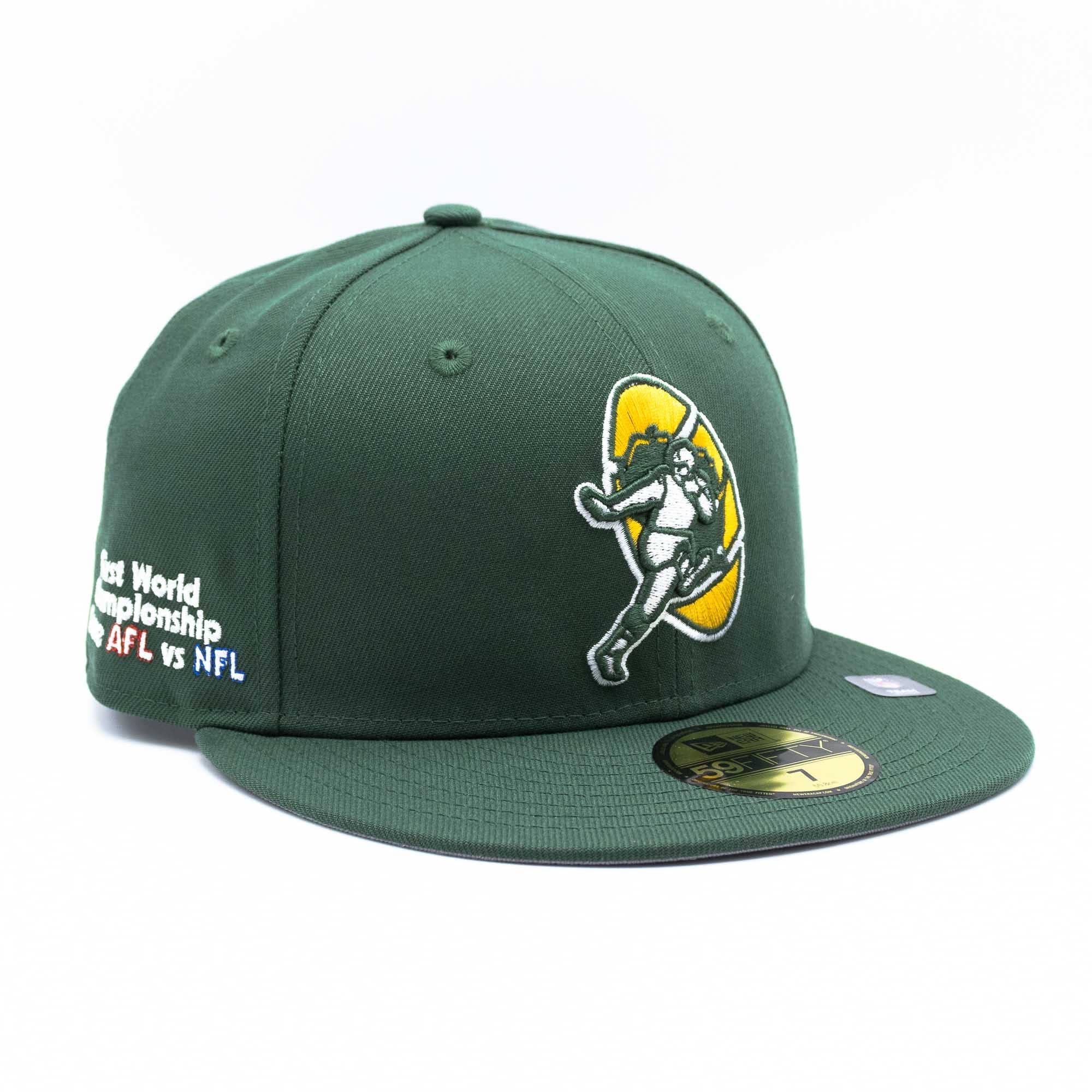 Green Bay Packers Throwback First World Championship New Era 59FIFTY Fitted NFL Cap