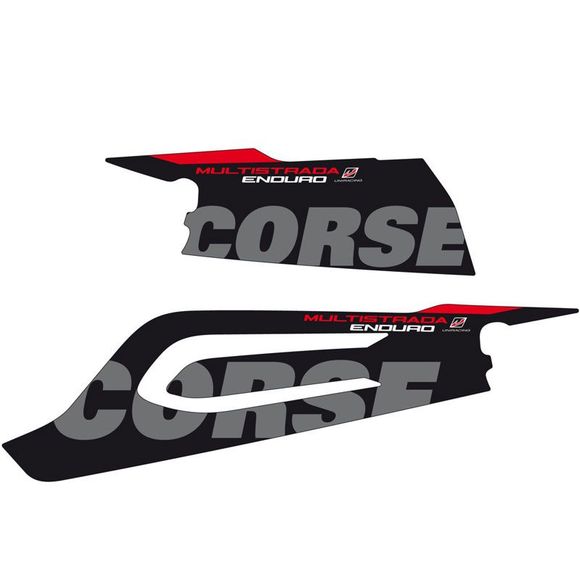Puig swingarm stickers DUCATI MULTISTRADA - BlackRef: 20213 / 20213N
