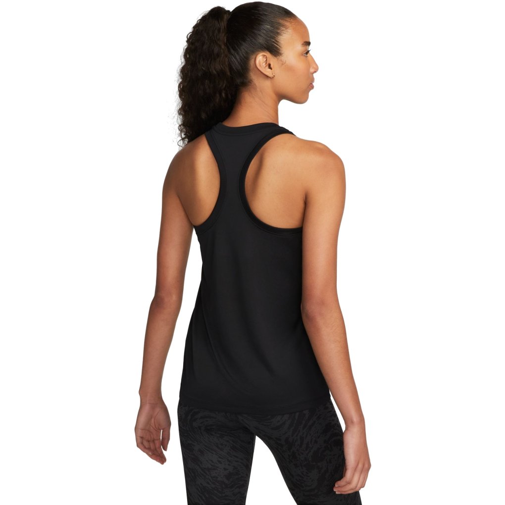 Nike Dri-Fit Racerback Tank Women - black/white DX0706-010