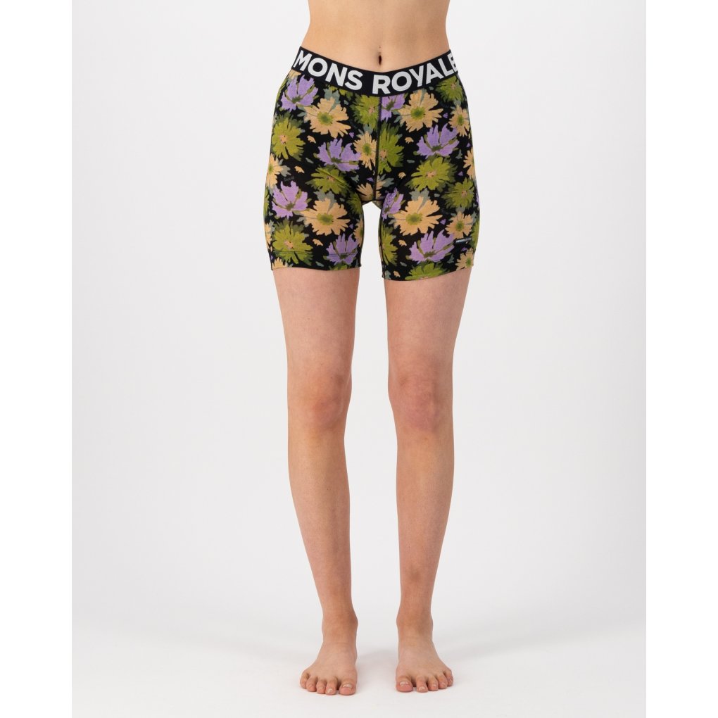 Mons Royale Low Pro Merino MTB Liner Women - alpine bloom