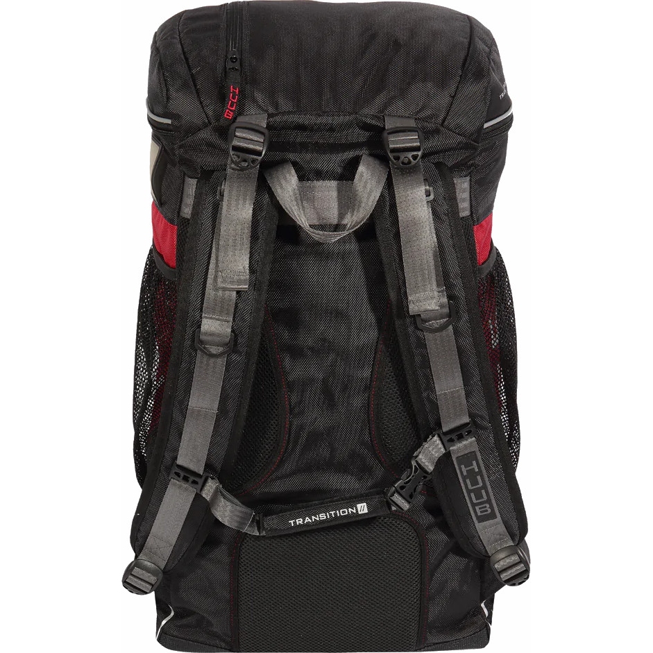 HUUB Design Transition II Backpack - black/dark red
