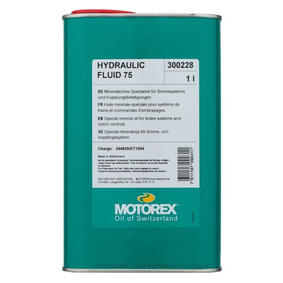 Huile de transmission Motorex HYDRAULIC FLUID 75 1L UniverselRef : 1099676