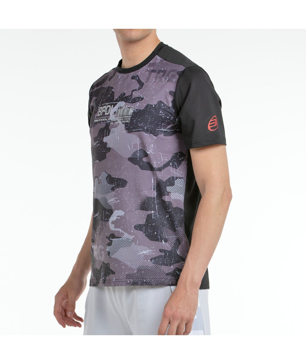 T-SHIRT BULLPADEL ESGOS BLACK