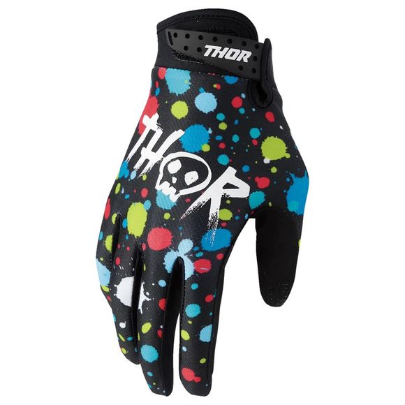Gants cross Thor LAUNCH - SPLAT - ENFANT - NoirRef : TO3290