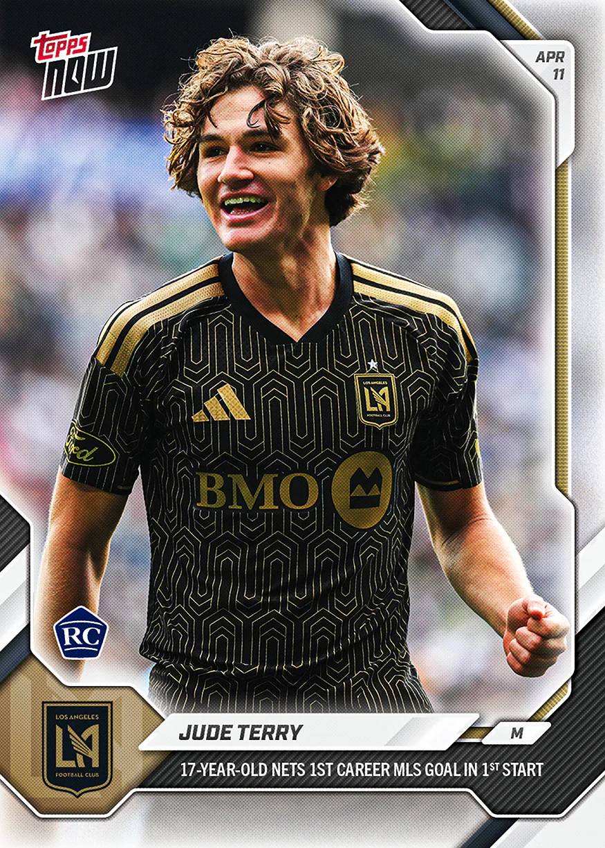 Jude Terry - 2026 MLS Topps NOW® - Card 24 - PR: 653