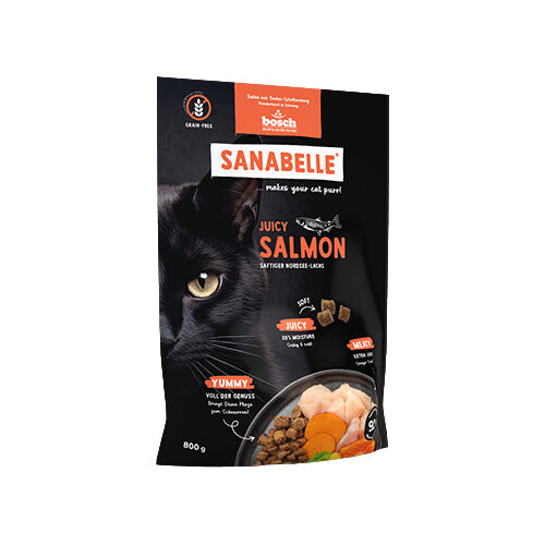 Sanabelle Juicy Cat Snack - Duck - 250 g