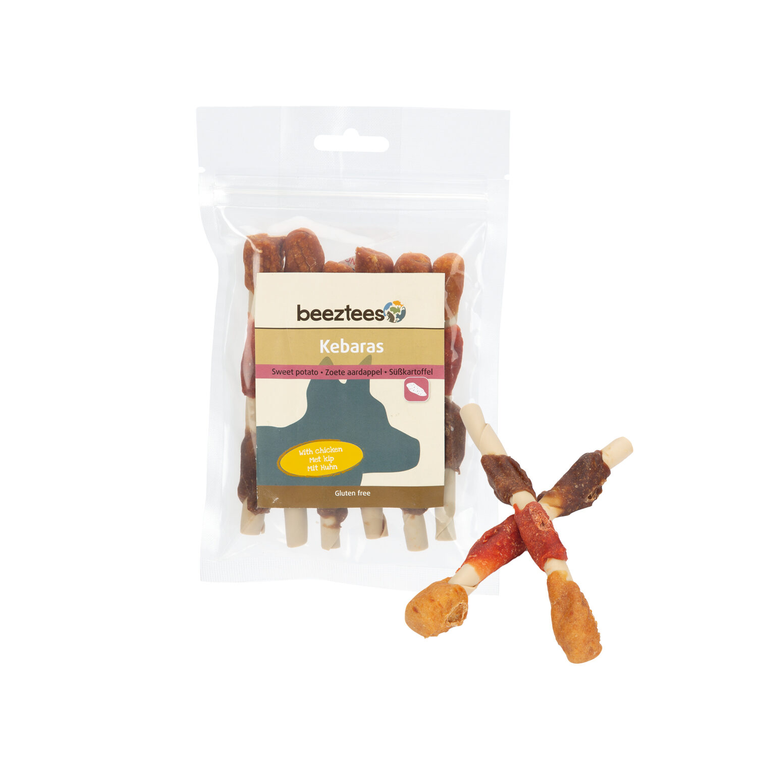 Beeztees Kebaras Dog Snack - 6 pieces