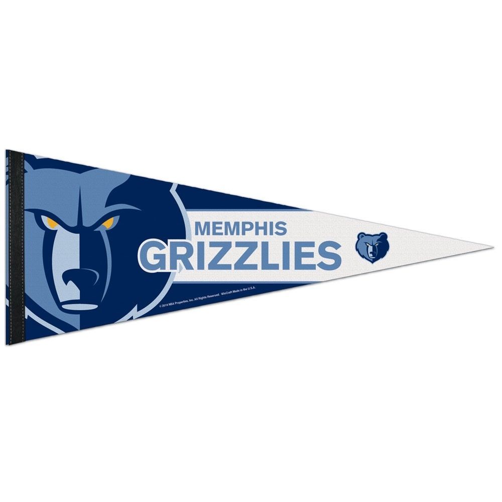 Memphis Grizzlies Big Logo Premium NBA Pennant