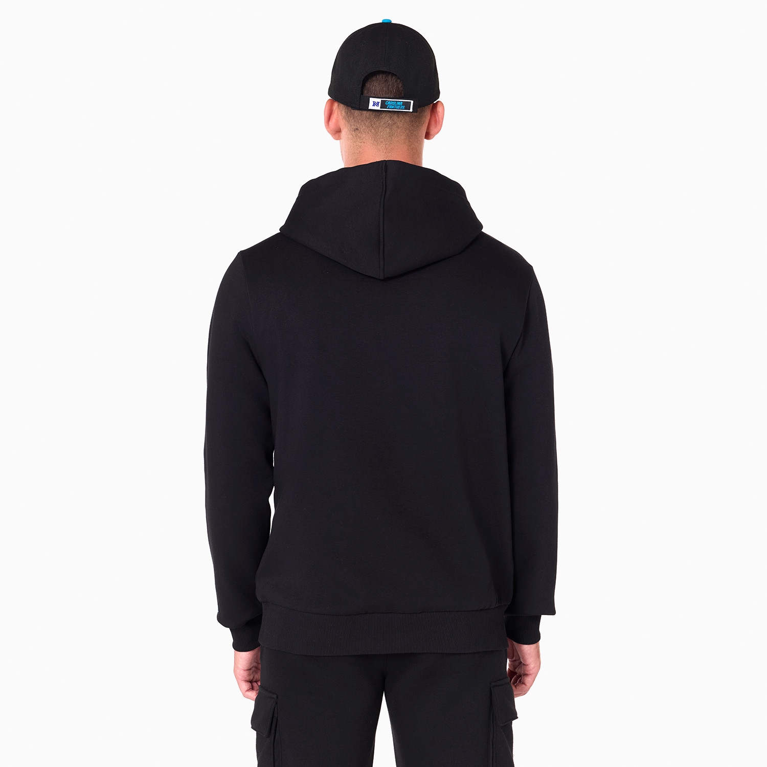 Carolina Panthers Logo Hoodie NFL Sweatshirt Black