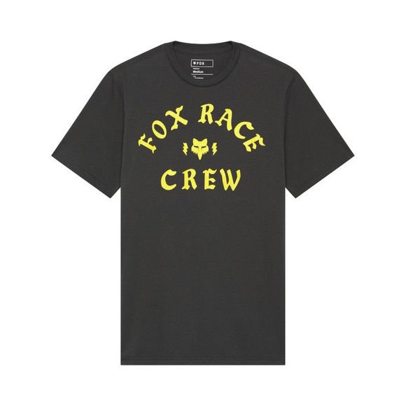 T -shirt short sleeves Fox Heritage Prem - Black / GrayRef: FX5357