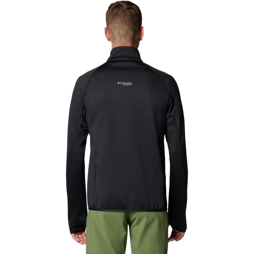 Columbia Triple Canyon Grid Full Zip II Fleece Jacket Men - Black