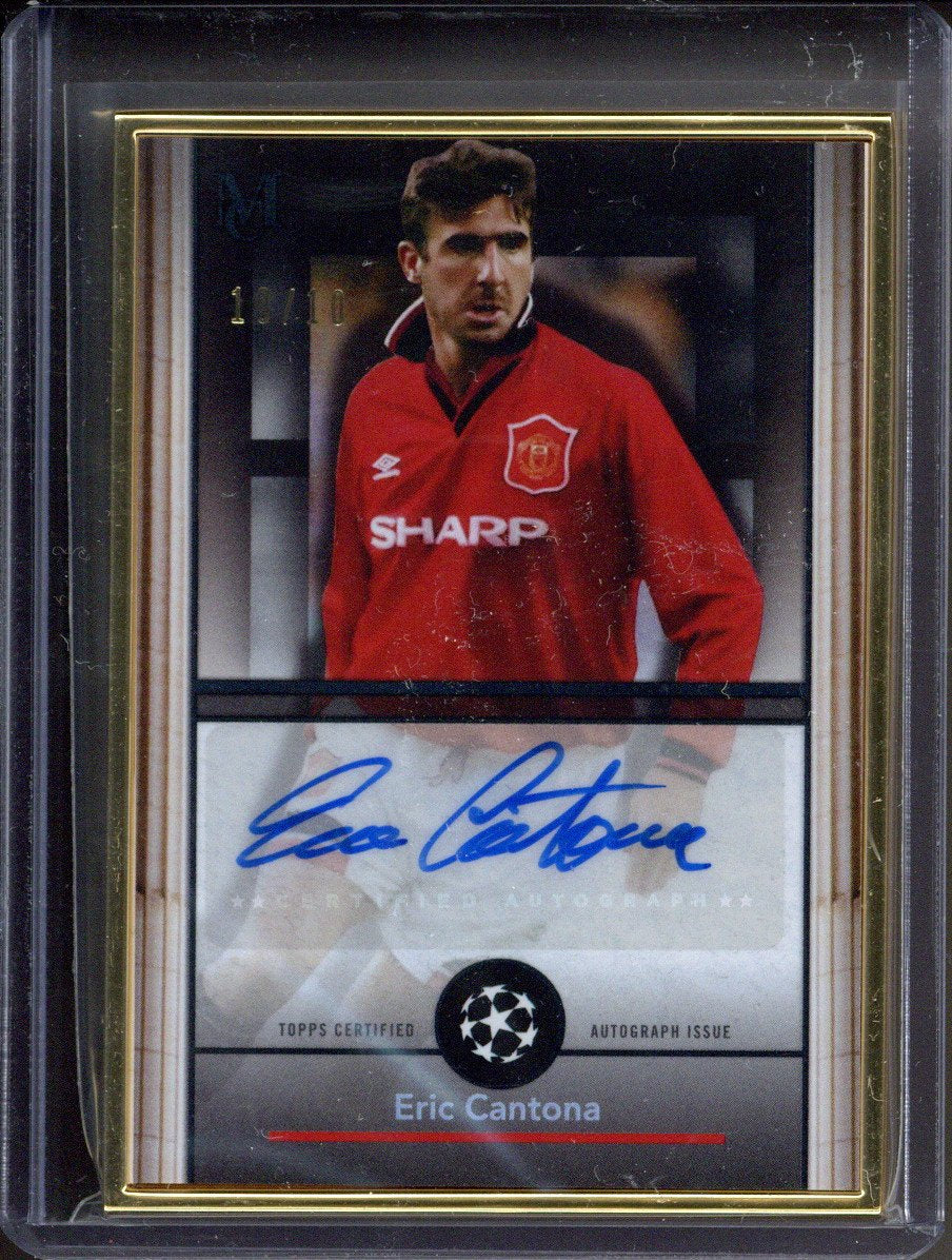 2024-25 Topps Museum Eric Cantona Framed Autograph /10