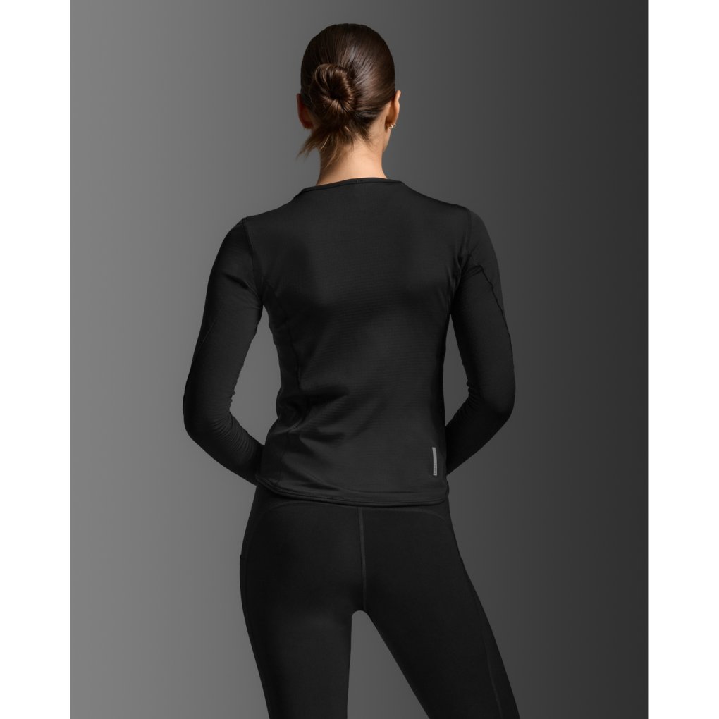 2XU Ignition Grid Base Layer Women - black/silver reflective
