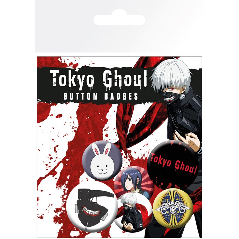 TOKYO GHOUL Badge Pack Mix