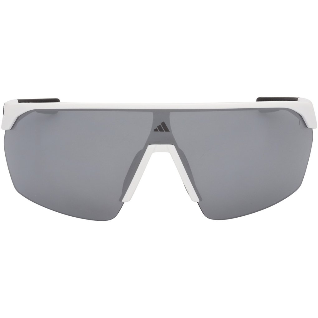 adidas Anemos SP0103 Glasses - White / Contrast Smoke Mirror