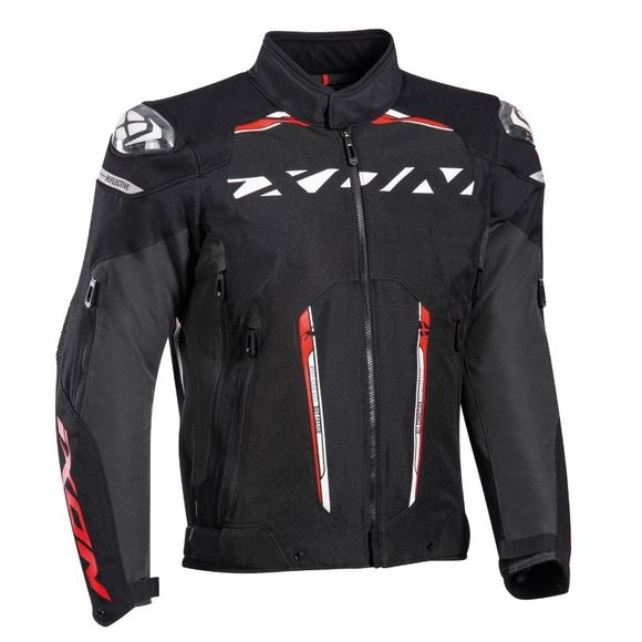 Ixon Blaster - Black / White Motorcycle JacketRef: Ix1517-C149