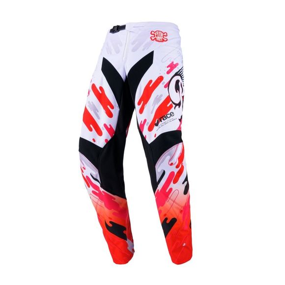 Pull-in RACE 2025 cross pants - White / RedRef: PUL0591