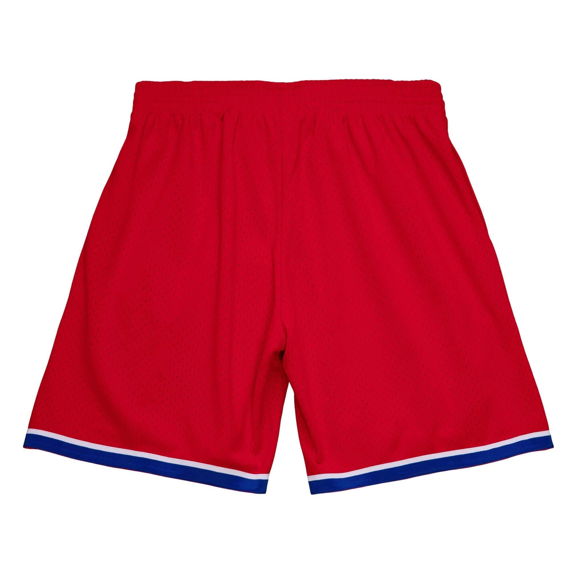 Washington Bullets 1996-97 Mitchell & Ness Swingman NBA Shorts Red