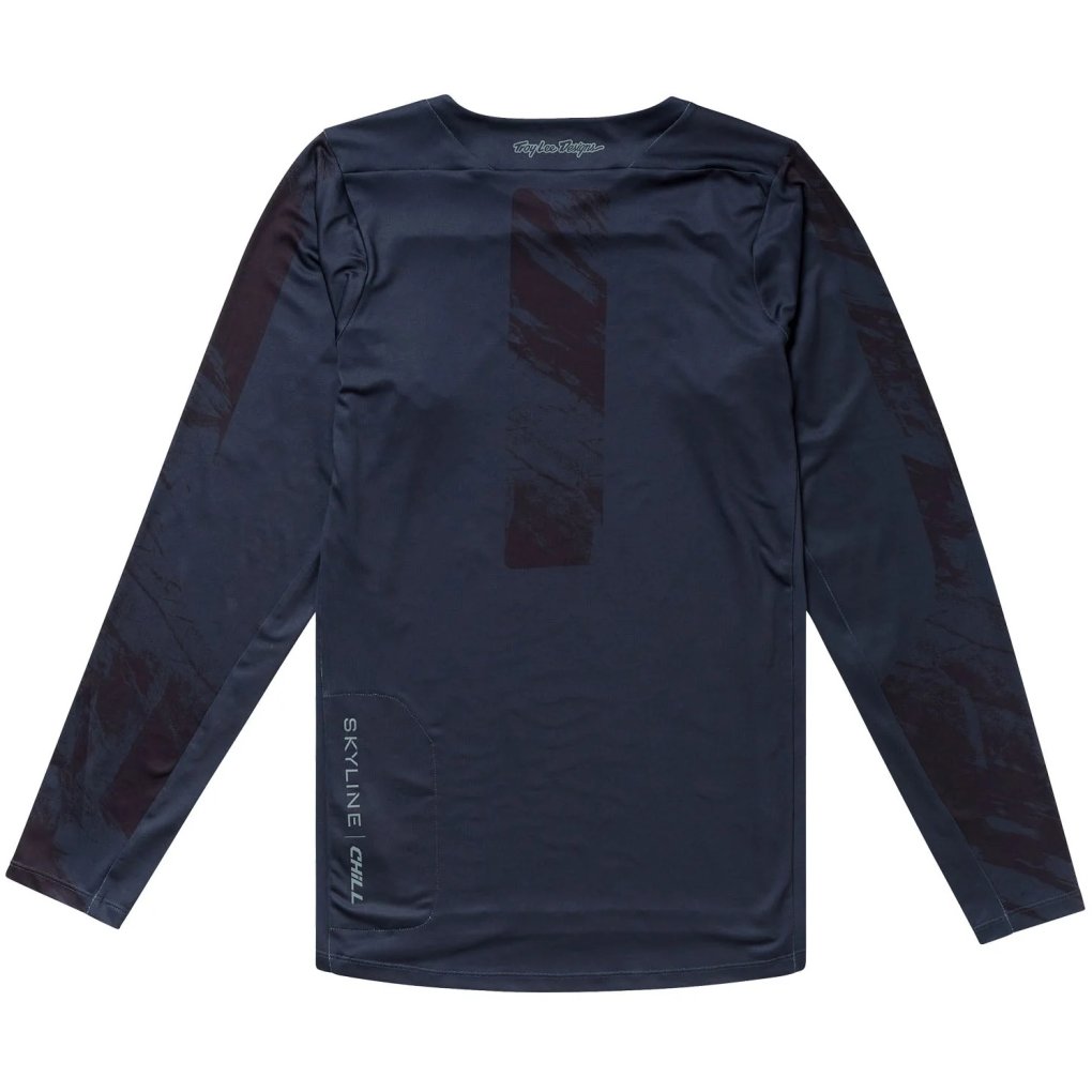 Troy Lee Designs Skyline Chill Long Sleeve Jersey Men - Rockslide Obsidian