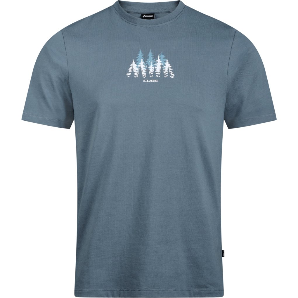 CUBE After Race Organic Forest T-Shirt Men - grey