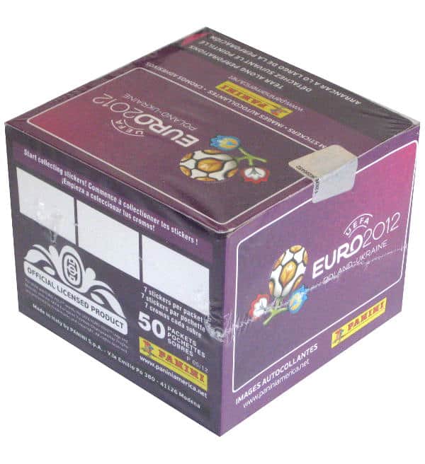 Panini EURO 2012 Box USA Canada 50 Packets
