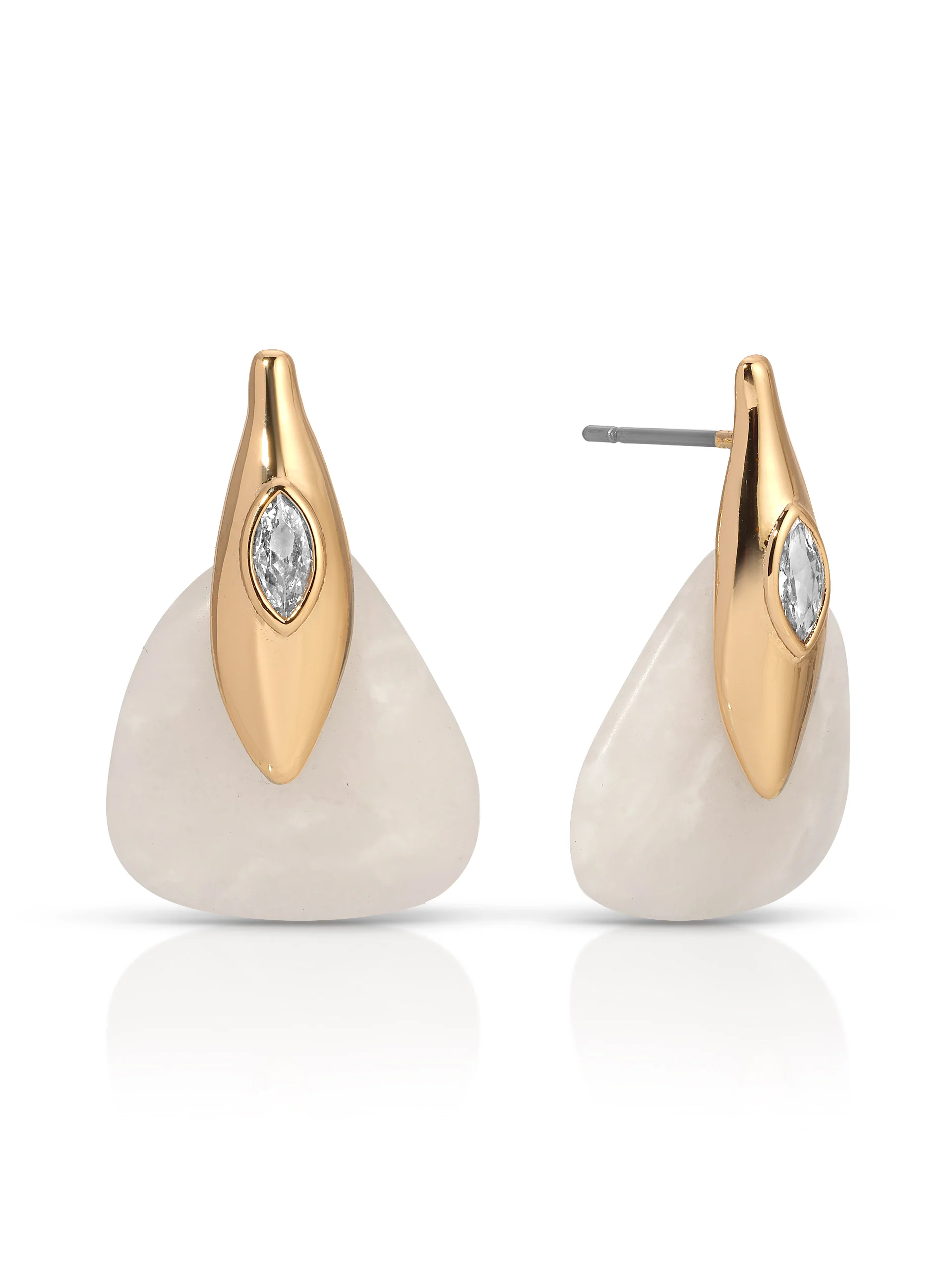 Solstice Earrings in Bone