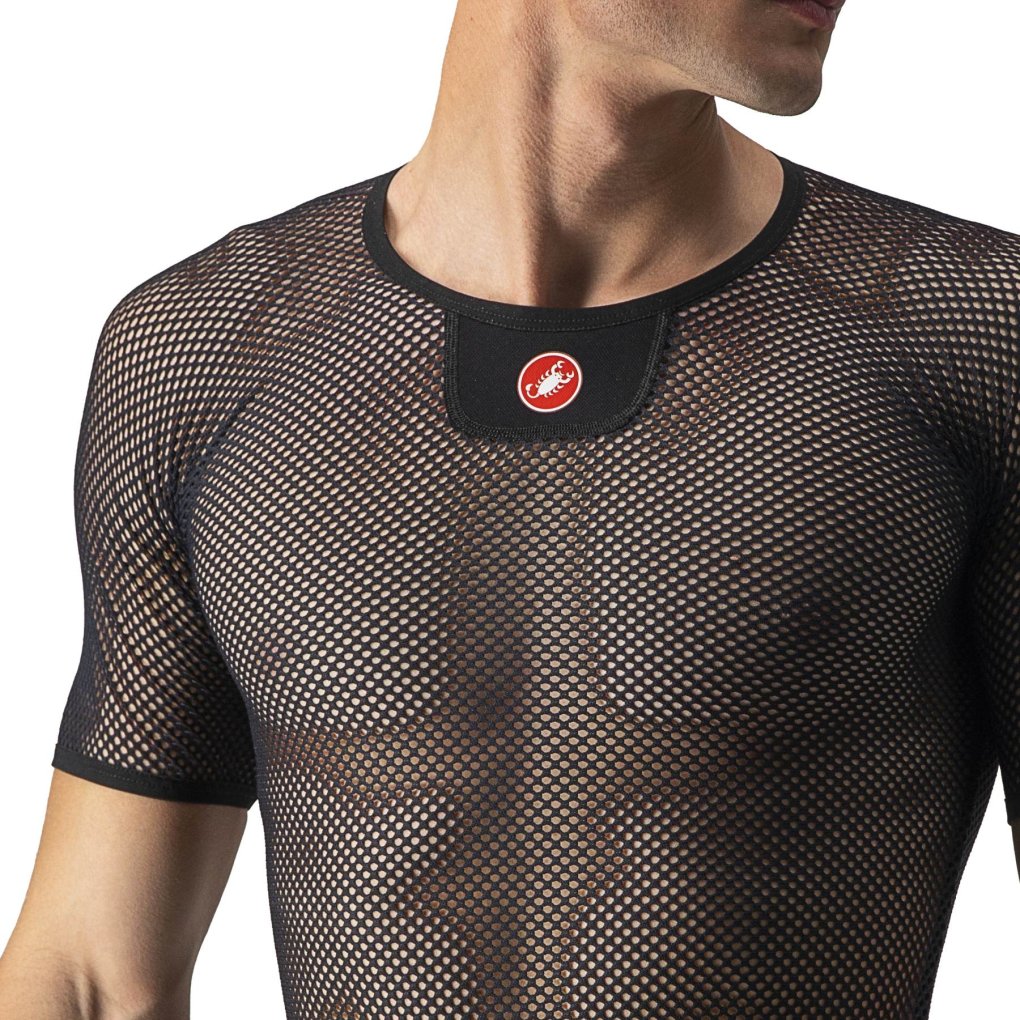 Castelli Core Mesh 3 SS Undershirt Men - black 010